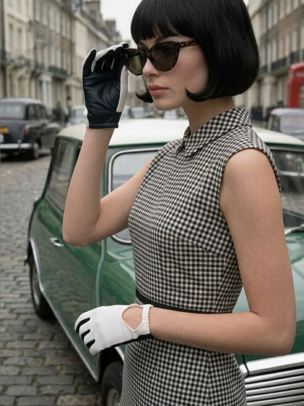Vintage Rare 60s Stretch Driving Gloves